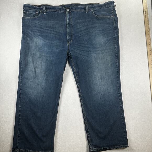 Levi's 559 Relaxed Straight Denim Jeans Men's Big Man Size 55x30 - Picture 1 of 14